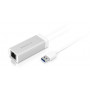 Перехідник Macally USB 3.0 to Gigabit Ethernet Білий (U3GBA) фото 1