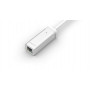 Перехідник Macally USB 3.0 to Gigabit Ethernet Білий (U3GBA) фото 3
