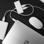 USB Хаб Macally на 4 порта USB-A и USB-C Белый (UC3HUB4C) фото 7