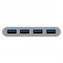Хаб Macally USB-C Hub Series white (UCHUB4) фото 2