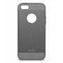 Чохол-накладка Moshi iGlaze Armour Metallic Case Gunmetal Gray для iPhone SE/5/5S (99MO061211) фото 7