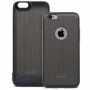 Чехол с доп.батареей Moshi iGlaze Ion Slide-On Battery Case Steel Black 2860 mAh for iPhone 6/6S (99MO079003) фото 3