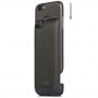 Чехол с доп.батареей Moshi iGlaze Ion Slide-On Battery Case Steel Black 2860 mAh for iPhone 6/6S (99MO079003) фото 4