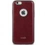 Чехол-накладка Moshi iGlaze Napa Vegan Leather Case Burgundy Red for iPhone 6/6S (99MO079321) фото 1
