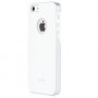 Чехол-накладка Moshi iGlaze Slim Case Pearl White для iPhone SE/5/5S (99MO061101) фото 1