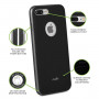 Чехол-накладка Moshi iGlaze Slim Lightweight Snap-On Case Metro Black для iPhone 7 Plus (99MO090002) фото 4