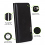 Чехол-книжка Moshi Overture Wallet Case Charcoal Black для iPhone 7 Plus (99MO091002) фото 5