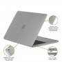 Чехол-накладка Moshi Ultra Slim Case iGlaze Stealth Clear для MacBook Pro 13 with Touch Bar (99MO071907) фото 5