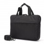 Сумка для ноутбука 13 дюймів, горизонтальна, антизлодій Pacsafe Intasafe slim brief, 5 ступенів захисту, чорна фото 4