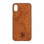 Чехол Polo Knight для iPhone X Brown (SB-IPXSPKNT-BRW) фото 1