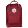 Рюкзак Fjallraven Kanken Laptop 15 Deep Red/Random Blocked фото 1
