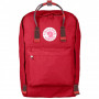 Рюкзак Fjallraven Kanken Laptop 17 Deep Red/Random Blocked фото 1