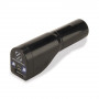 Автомобільний зарядний пристрій Scosche Car Chargers 1 X USB ports + 2600 mAh Battery + FlashLight black (PBC71I) фото 4