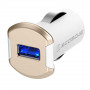 Автомобильное зарядное устройство Scosche Car Chargers 1 X USB ports бело/золотое (USBC121MGD) фото 1