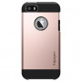 Чехол-накладка Spigen Case Tough Armor Rose Gold для iPhone SE/5/5S (SGP-041CS20190) фото 1