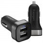 Автомобильное з/у Spigen Dual Port USB Car Charger F24QC Black (4.8A) (SGP11749) фото 1
