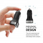 Автомобильное з/у Spigen Dual Port USB Car Charger F24QC Black (4.8A) (SGP11749) фото 3