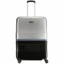 Чемодан на 4-х колесах Travelite Frisco (M) 70 л Black-Silver (TL075148-01) фото 1
