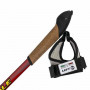 Палиці для скандинавської ходьби Vipole Vario Top-Click Red DLX S1857 фото 2
