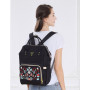 Рюкзак для мамы Sunveno Diaper Bag Black Embroidery фото 6