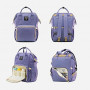 Рюкзак для мамы Sunveno Diaper Bag Blue Purple фото 4