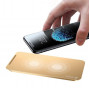 Сетевое зарядное устройство Baseus multifunctional wireless charging pad для iPhone with desktop holder (With Type-C cable), Gold фото 3