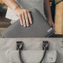 Чехол-конверт Moshi Pluma Designer Laptop Sleeve Herringbone Gray 13 (99MO104051) фото 5