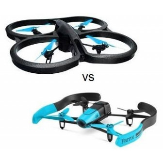 Parrot AR.Drone Power Edition vs Bebop Drone