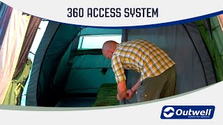 Outwell 360° access system (New feature 2020) | Innovative Family Camping