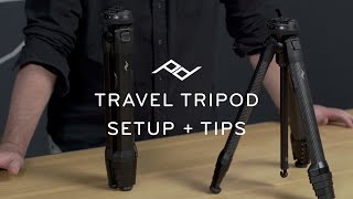 Peak Design Travel Tripod + Accessories: Setup + Tips