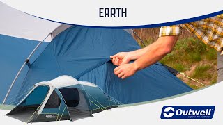 Outwell Earth 2 & 3 & 4 & 5 - Poled Camping Tents (2020) | Innovative Family Camping