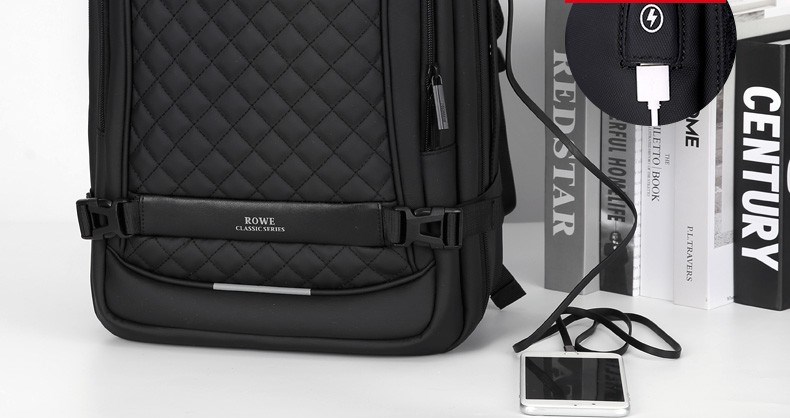 Рюкзак для ноутбука ROWE Business Jet Backpack, Black Рюкзак для ноутбука ROWE Business Jet Backpack, Black