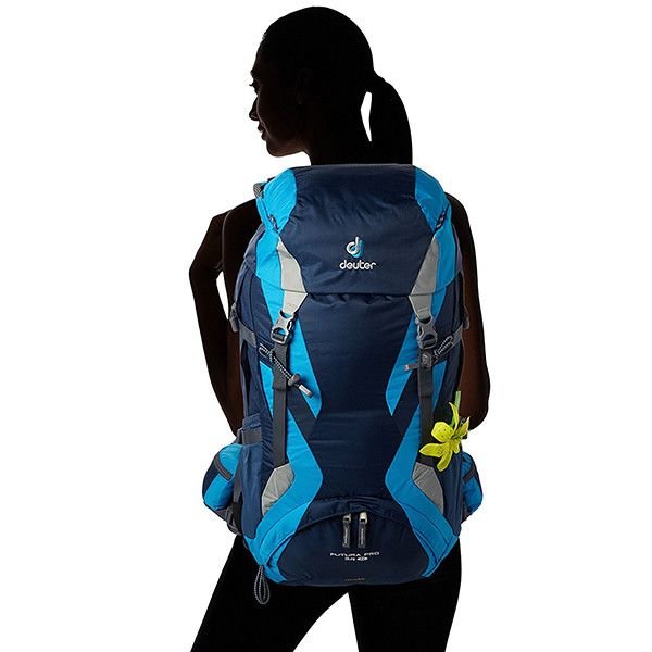 Рюкзак Deuter Futura PRO 34 SL цвет 3306 midnight-turquoise Рюкзак Deuter Futura PRO 34 SL цвет 3306 midnight-turquoise