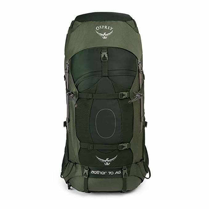 Рюкзак Osprey Aether AG 70 Adriondack Green LG, зеленый Рюкзак Osprey Aether AG 70 Adriondack Green LG, зеленый