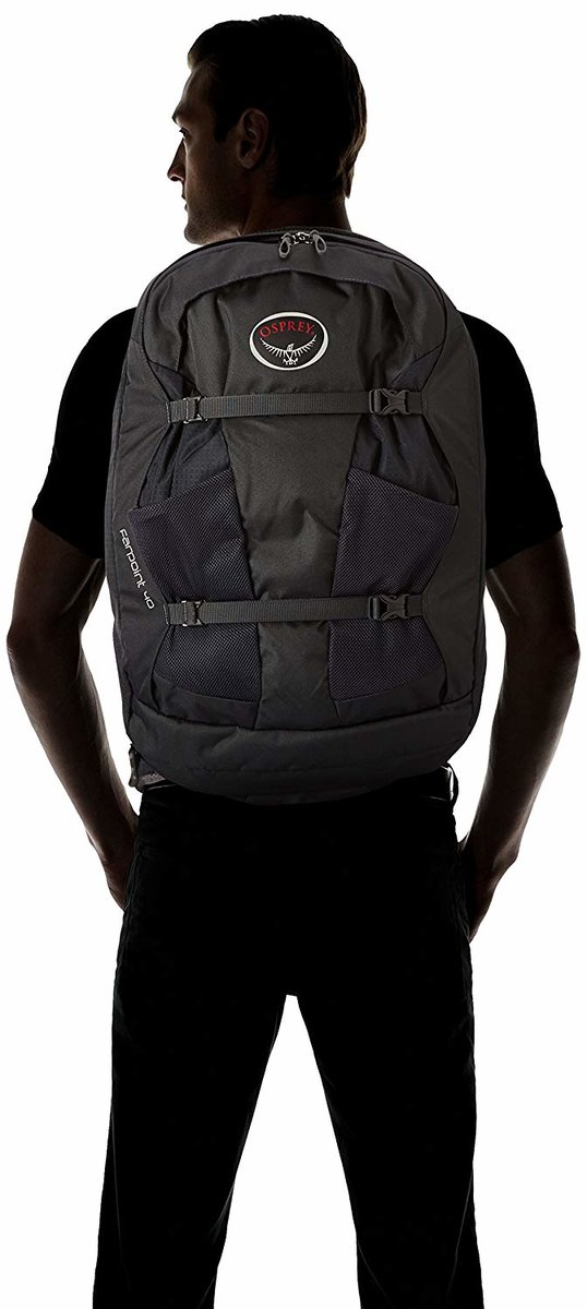 Рюкзак Osprey Farpoint 40 Jasper Red S/M, красный