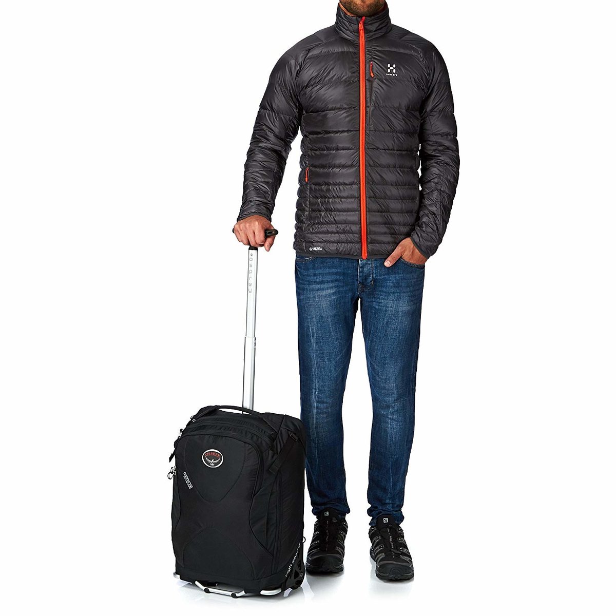 Сумка на колесах Osprey Ozone 36 Black O/S, черная