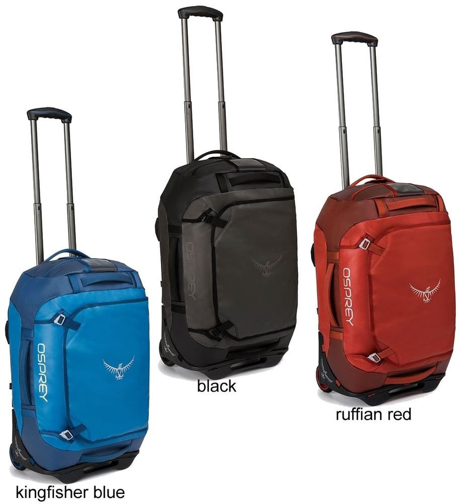 Сумка на колесах Osprey Rolling Transporter 40 Black O/S, черная