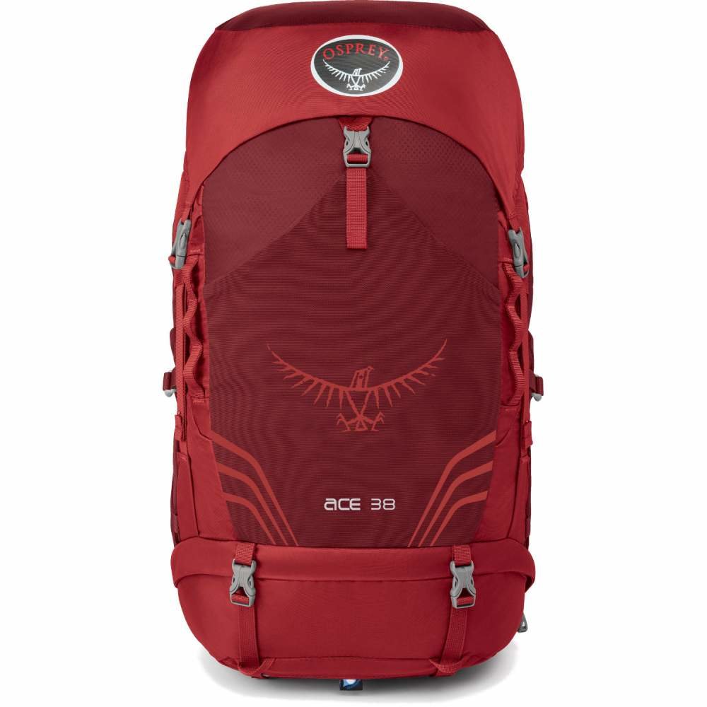 Рюкзак Osprey Ace 38 Paprika Red O/S, красный
