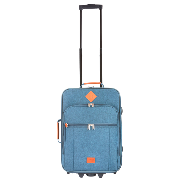 Чемодан TravelZ Hipster (M) Jeans Blue