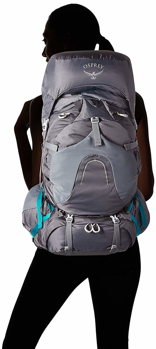 Рюкзак Osprey Aura AG 50 Vestal Grey WM, серый