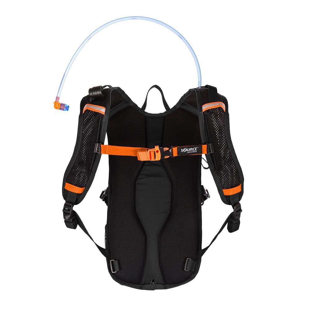 Рюкзак с гидратором SOURCE Fuse 2+6L Black/Red (2052222002)