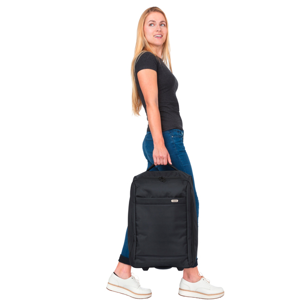 Сумка дорожная на колесах TravelZ Foldable 34  Black