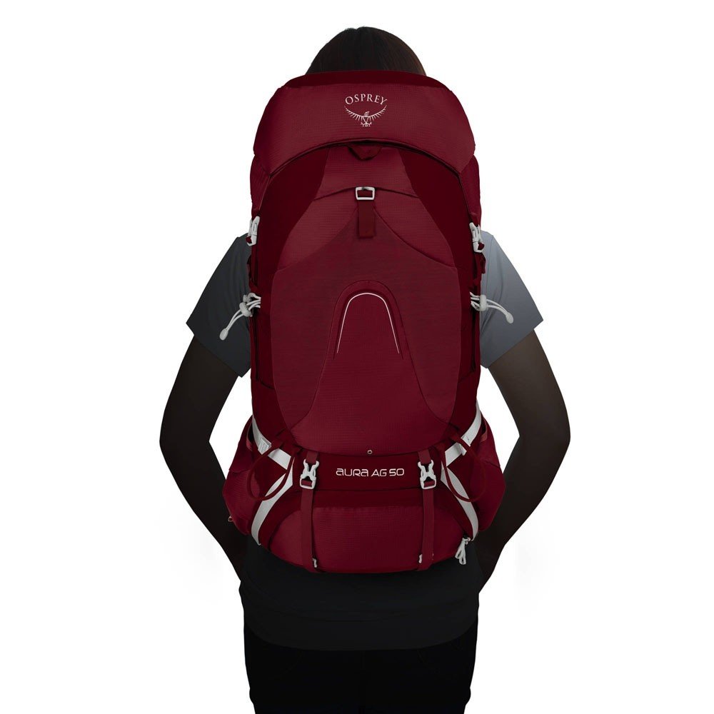 Рюкзак Osprey Aura AG 50 Gamma Red WM, красный Рюкзак Osprey Aura AG 50 Gamma Red WM, красный