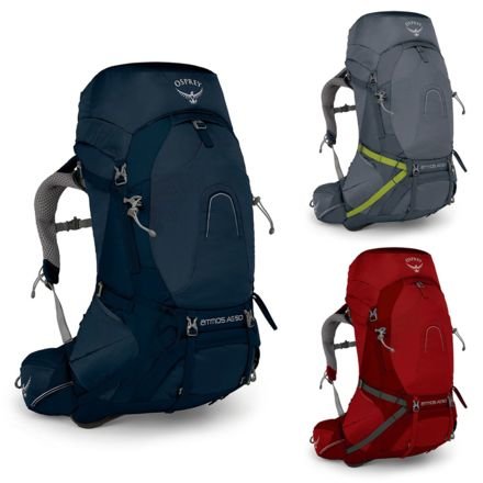 Рюкзак Osprey Atmos AG 50 Unity Blue MD, синий