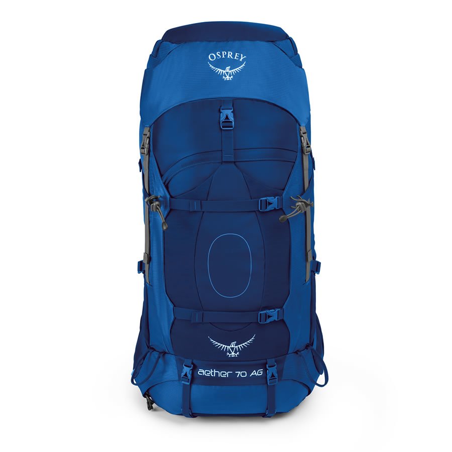 Рюкзак Osprey Aether AG 70 Neptune Blue LG, синий Рюкзак Osprey Aether AG 70 Neptune Blue LG, синий