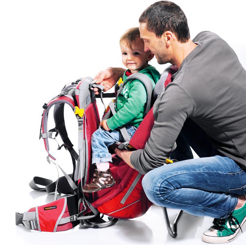 Рюкзак Deuter Kid Comfort II цвет 5560 cranberry-fire