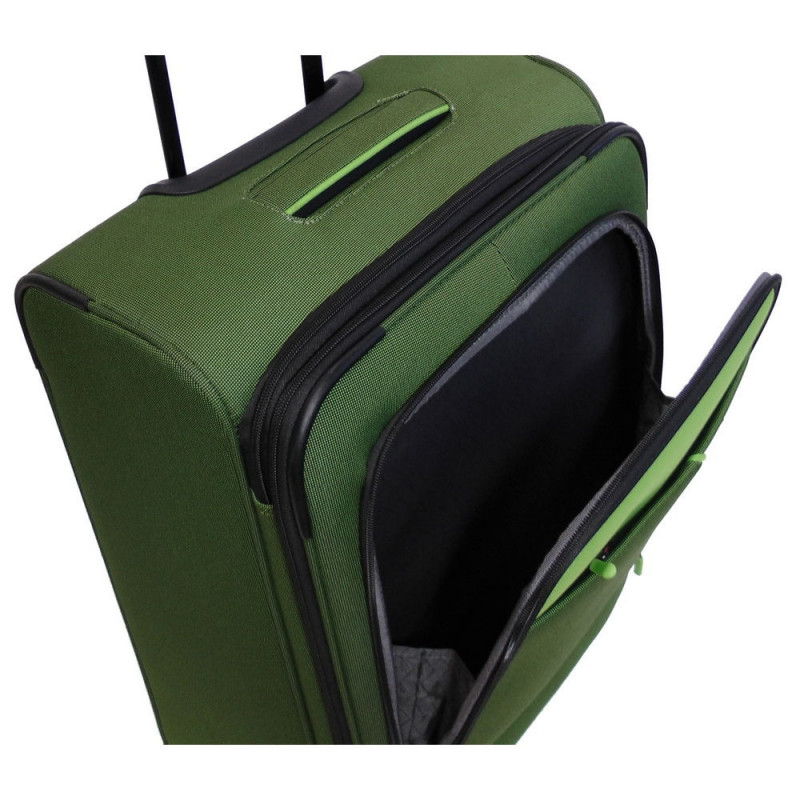 Чемодан на 4-х колесах Travelite Derby (L) 102 л Green (TL087549-80) Чемодан на 4-х колесах Travelite Derby (L) 102 л Green (TL087549-80)