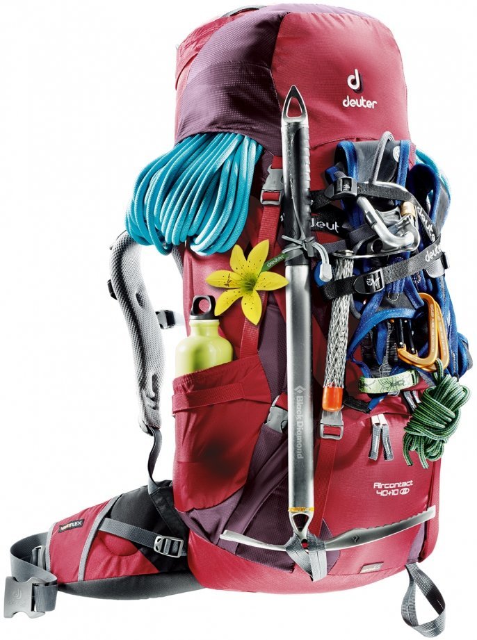 Рюкзак Deuter Futura Pro 34 SL цвет 5522 aubergine-fire
